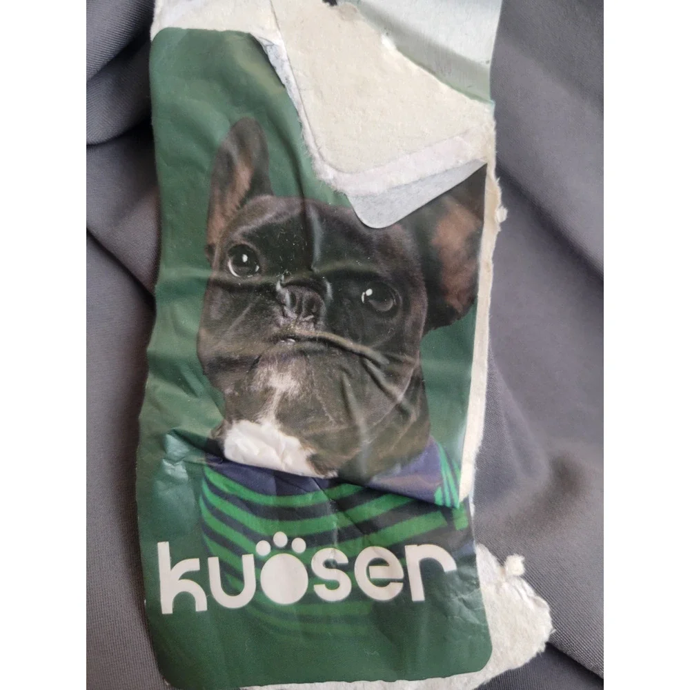 Kuoser Recovery Suit Gray Dog‎ After Surgery Professional Pet Clothing Size XXL